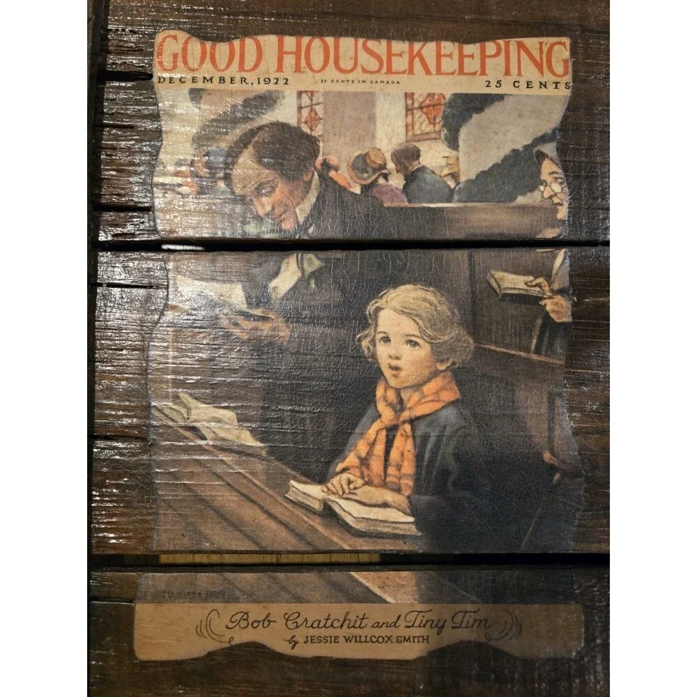 Hanging antique wooden raisin-drying tray Raisinrak Decoupage Good Housekeeping